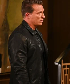 General Hospital Steve Burton Leather Jacket