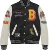 Bobby Tarantino Letterman Black and White Jacket