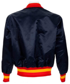 Houston Astros Goodman Co. Game Issued Satin Baseball Jacket