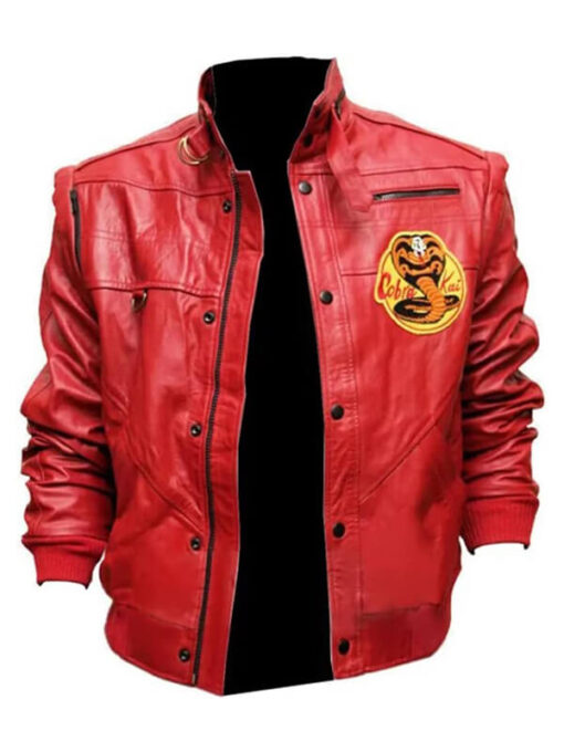 Johnny Lawrence Cobra Kai Leather Jacket