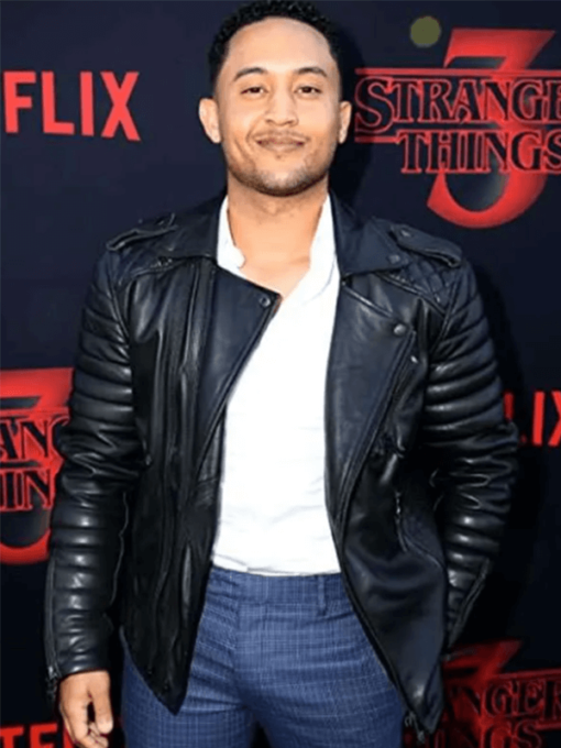 Stranger Things Tahj Mowry Black Jacket