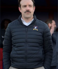 Black Ted Lasso S02 Jason Sudeikis Puffer Jacket