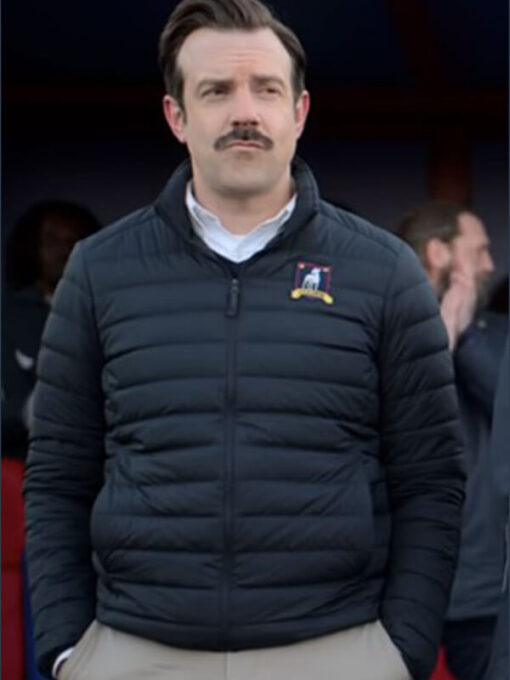 Black Ted Lasso S02 Jason Sudeikis Puffer Jacket