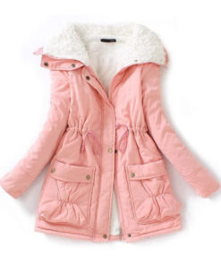 Wadded Jacket Thick Hooded Cotton Padded Warm Cotton Parkas