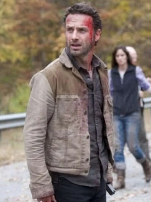 TV Series The Waling Dead Andrew Lincoln Cotton Jacket