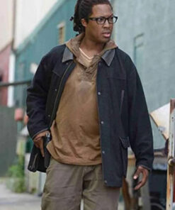TV Series The Walking Dead Character Heath Black Jacket