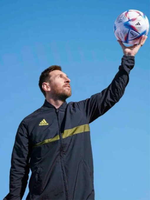 Lionel Messi Fifa World Cup Qatar 2022 Cotton Polyester Track Jacket