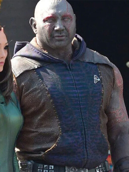 Guardians of the Galaxy Holiday Special Dave Bautista Leather Vest