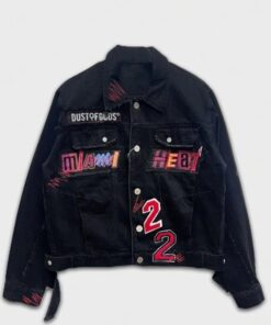 The Butler Neymar Jr Black Patchwork Jacket