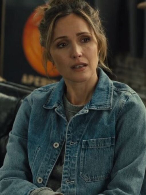 Rose Byrne Platonic 2023 Denim Jacket
