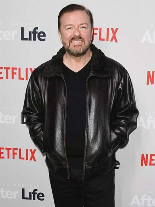 TV Series After Life Tony Johnson Leather Jacket