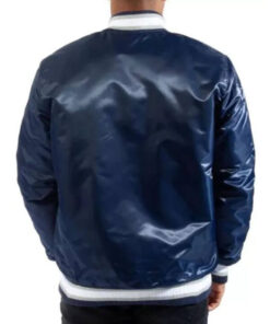 Mens Georgetown Blue Bomber Jacket 2022