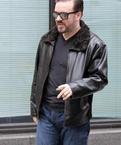After Life Ricky Gervais Leather Jacket