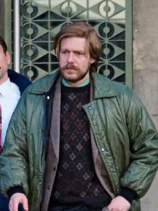 Alexey Pajitnov Tetris 2023 Nikita Efremov Green Parachute Jacket