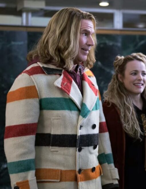 Eurovision Song Contest The Story Of Fire Saga Will Ferrell Multistriped Coat
