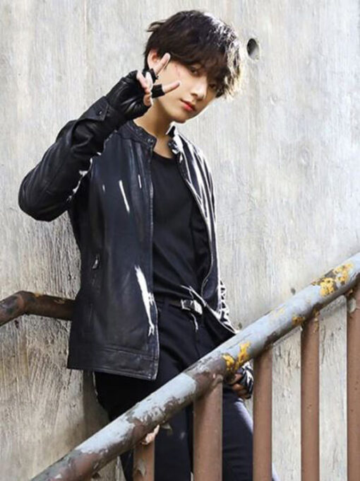 BTS Leather Jacket