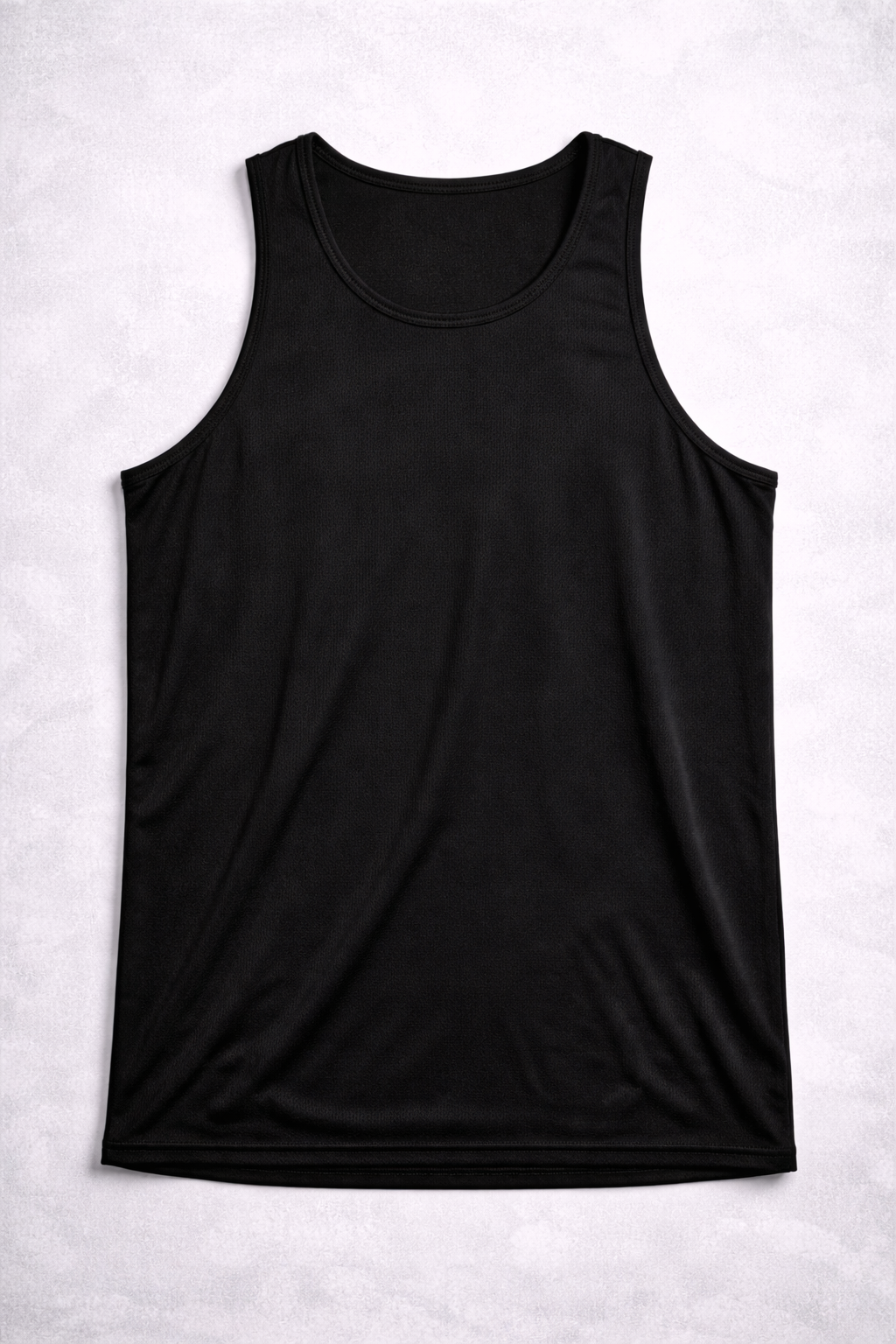 Menβs Black Athletic Tank Top β Sleeveless Gym & Sports Sando (Racerback Fit) - Image 4