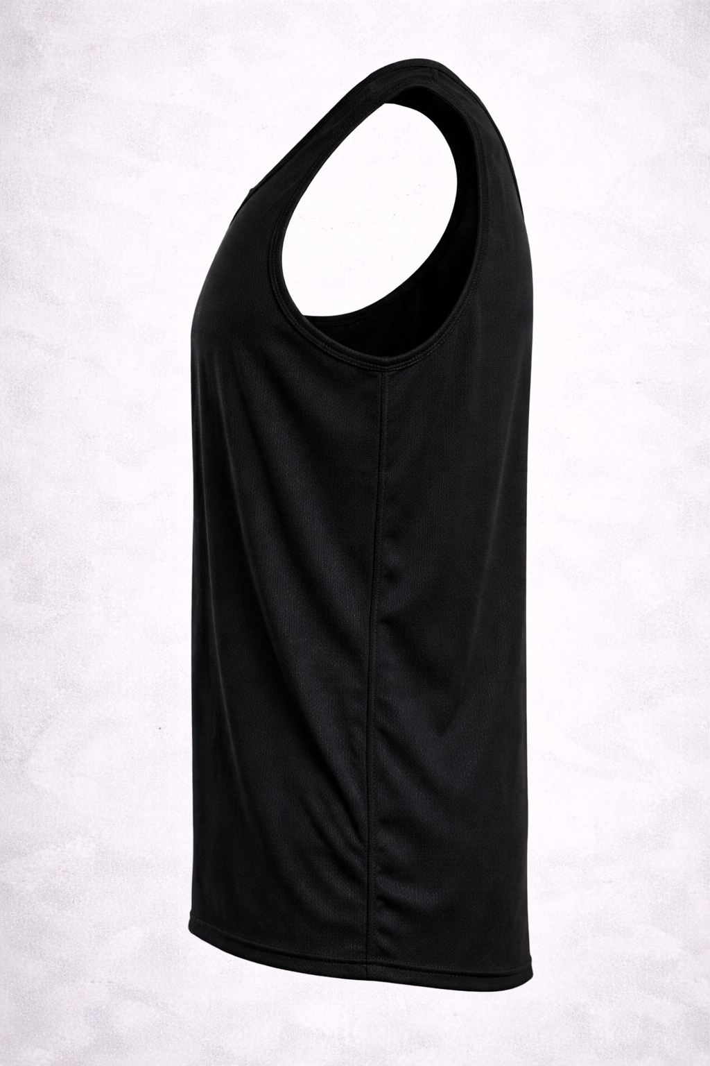 Menβs Black Athletic Tank Top β Sleeveless Gym & Sports Sando (Racerback Fit) - Image 3