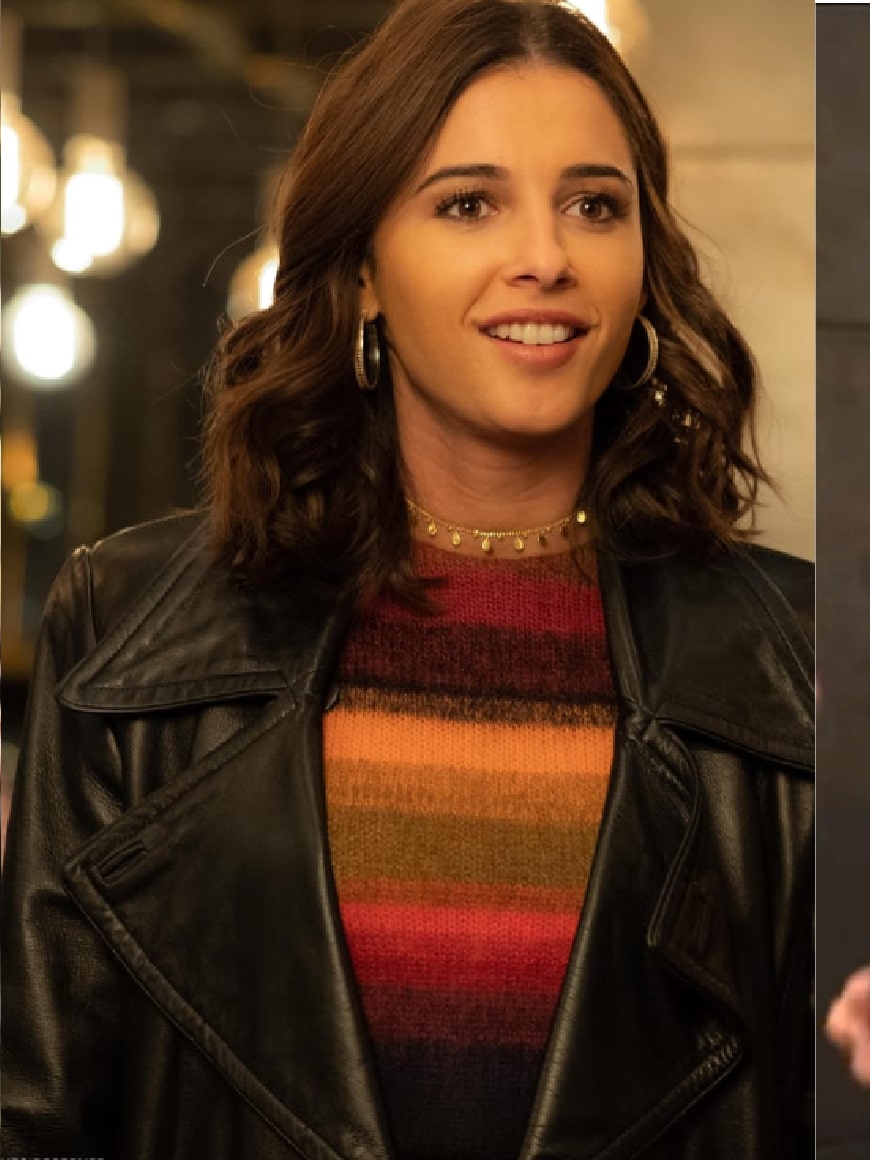 Charlie’s Angel Elena Houghlin Leather Jacket