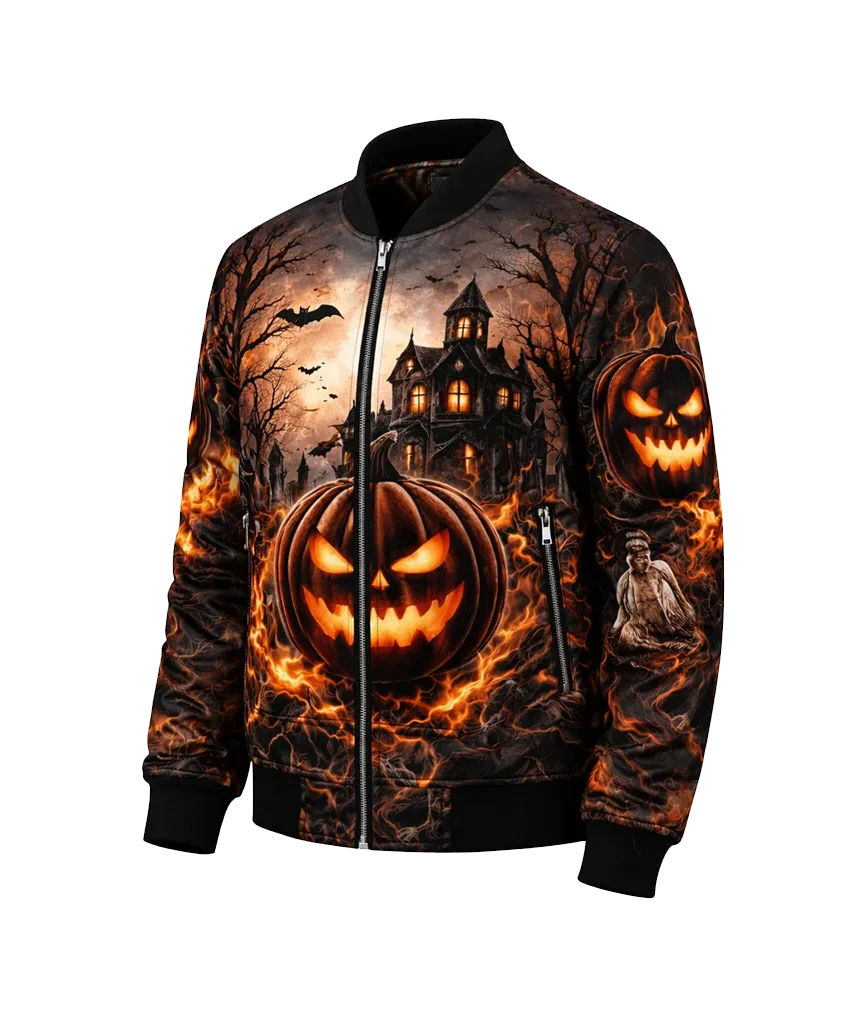 Cursed Hollow Halloween Bomber
