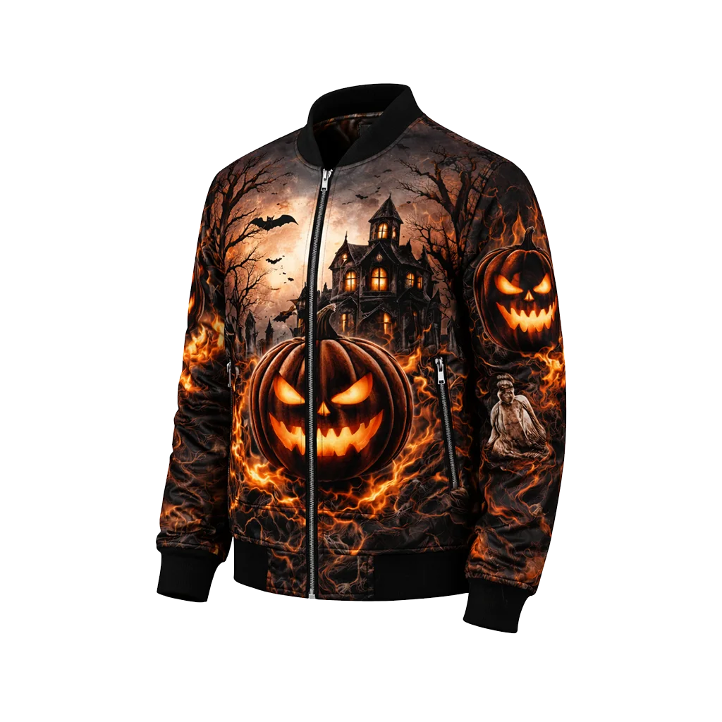Cursed Hollow Halloween Bomber