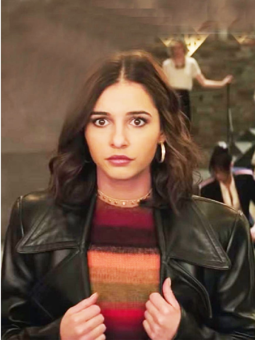 Charlie’s Angel Elena Houghlin Leather Jacket - Image 2