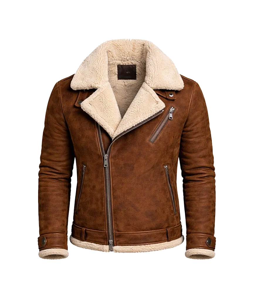 Rustic Timber B3 Aviator Shearling Jacket