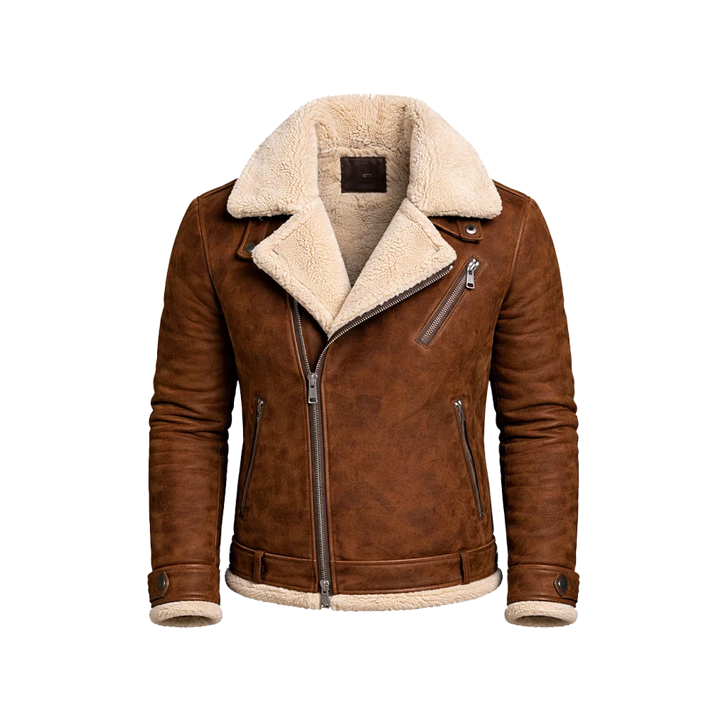 Rustic Timber B3 Aviator Shearling Jacket