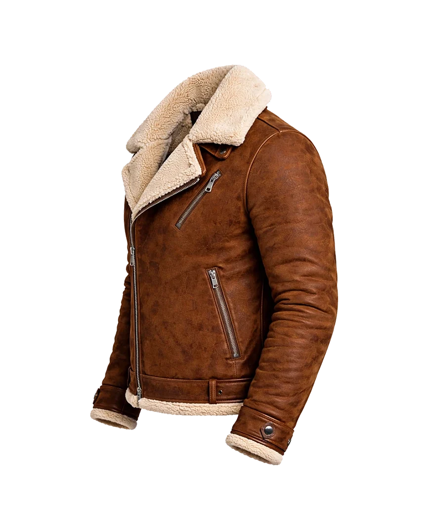 Rustic Timber B3 Aviator Shearling Jacket