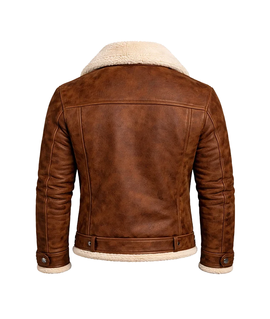 Rustic Timber B3 Aviator Shearling Jacket