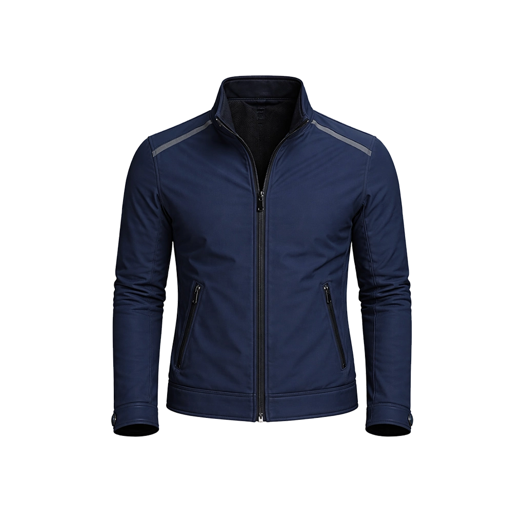 Navy Metro Performance Sports Jacket