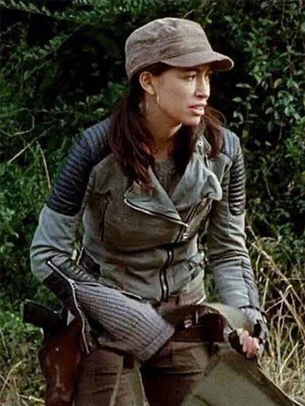 Rosita Espinosa The Walking Dead Leather Jacket - Image 2