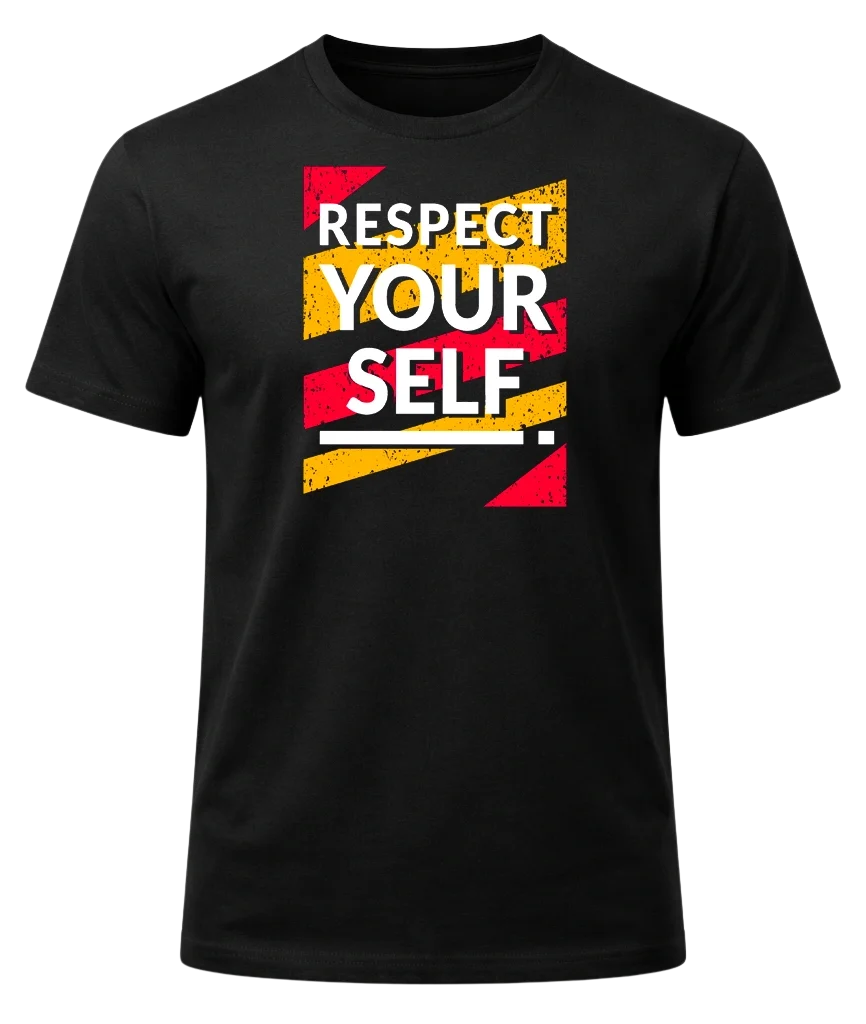 Respect Yourself Black T-Shirt