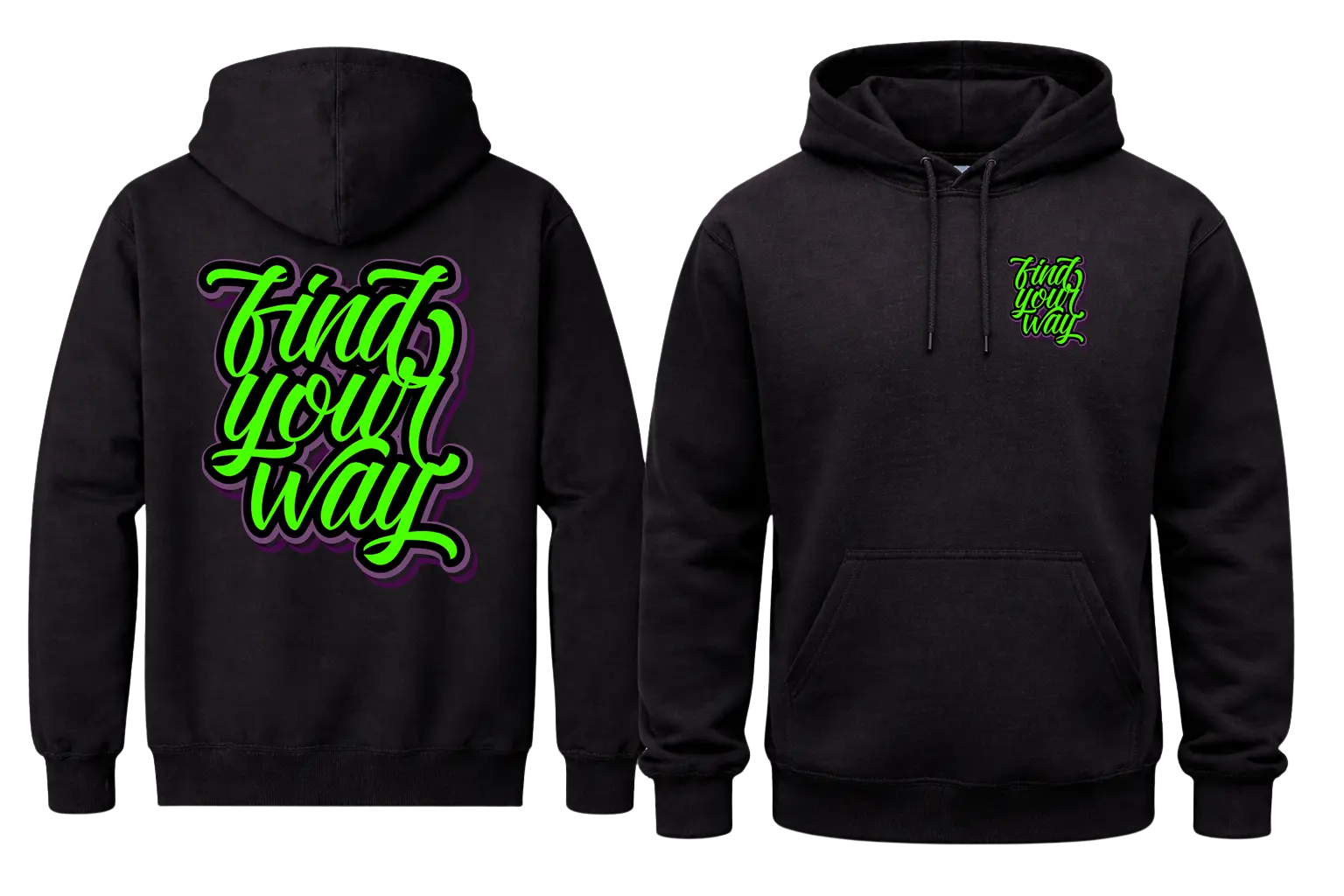Find Your Way Hoodies