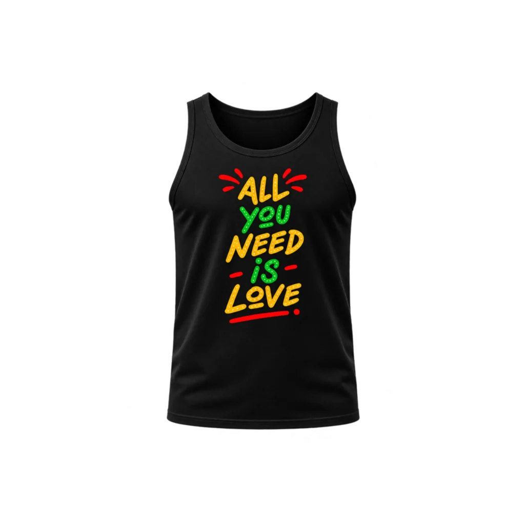 All You Need Is Love Casual Tank Top