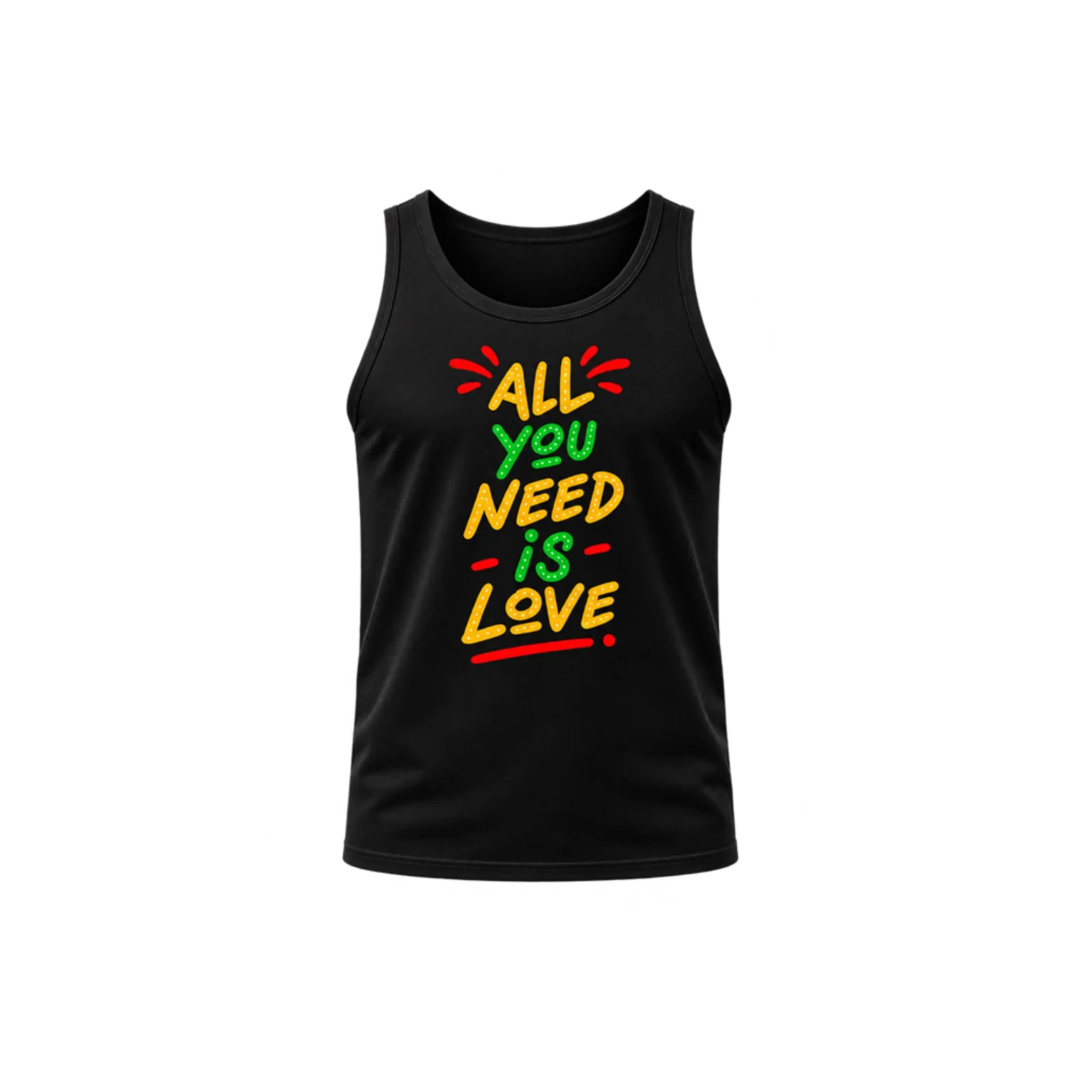All You Need Is Love Casual Tank Top