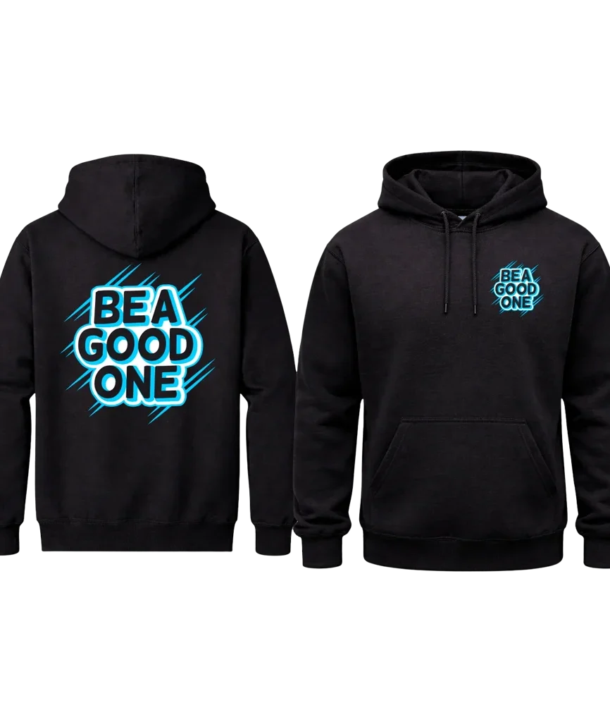 Urban Dual-Print Streetwear Pullover Hoodie