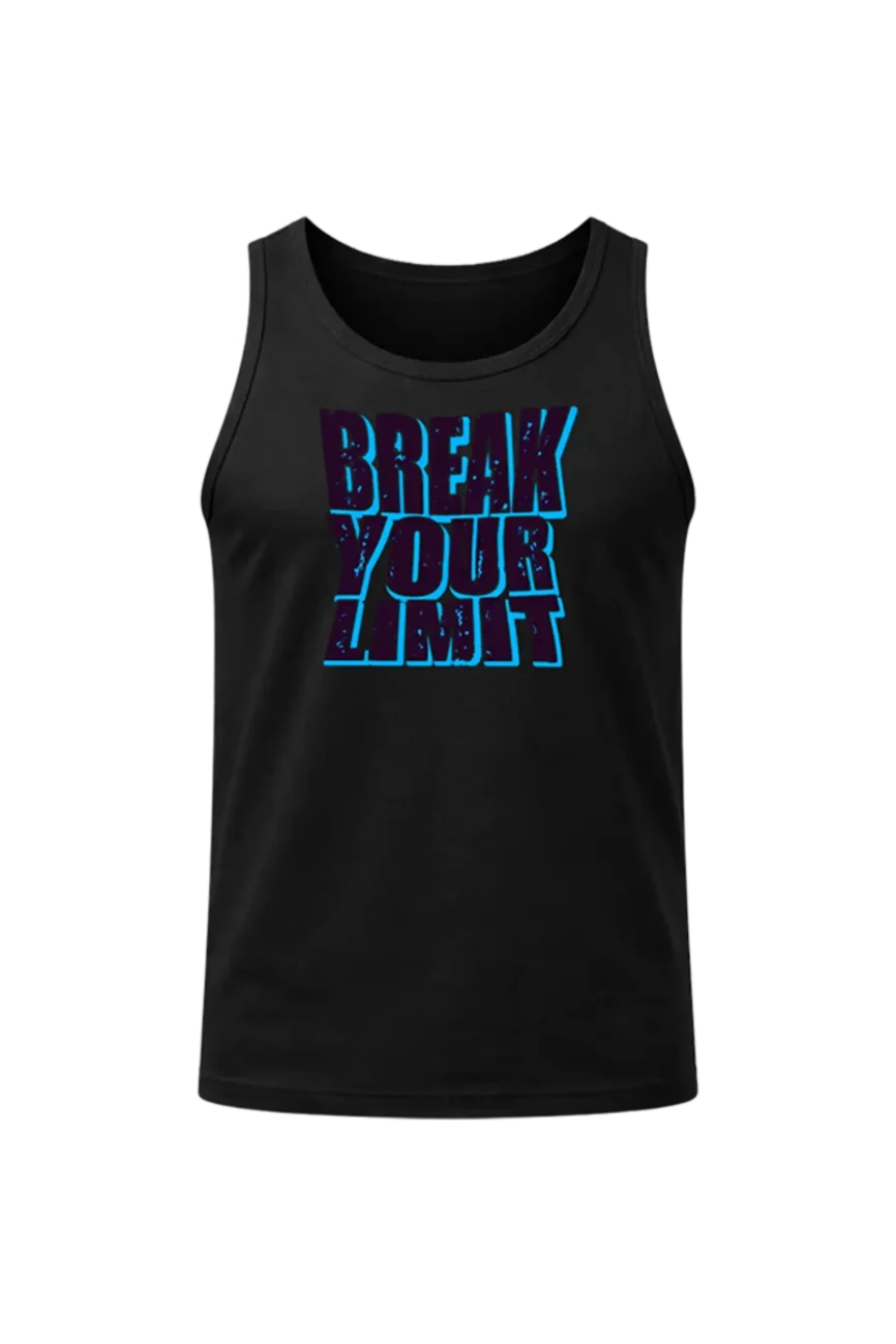Break Your Limit Athletic Graphic Tank Top