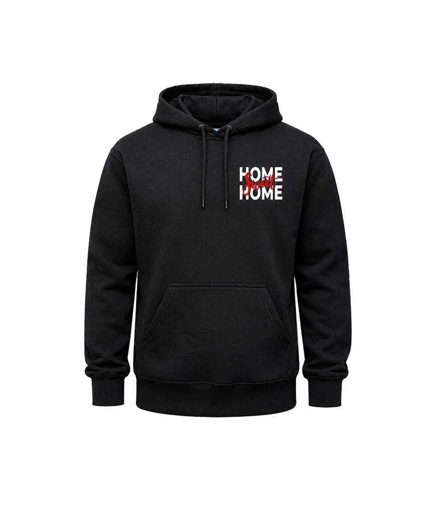 Home Sweet Home Front & Back Graphic Hoodie
