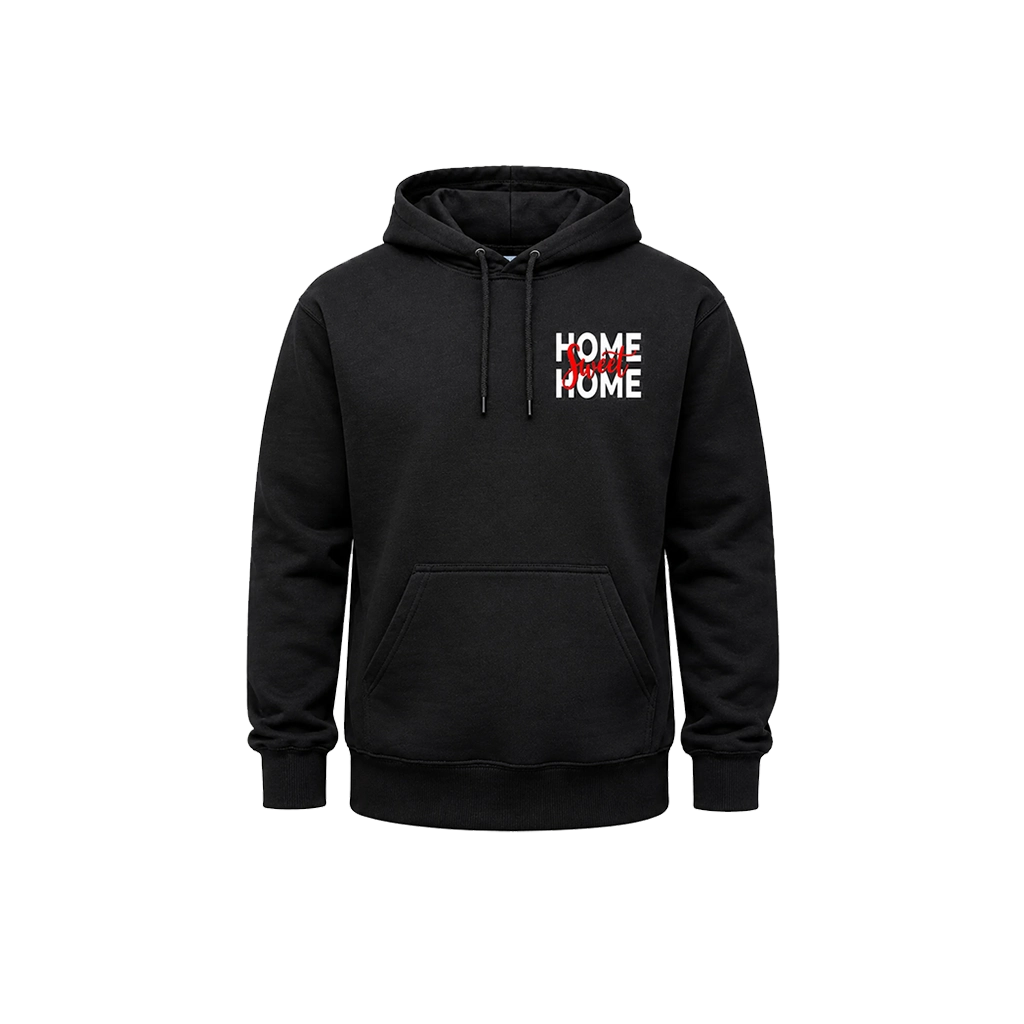 Home Sweet Home Front & Back Graphic Hoodie