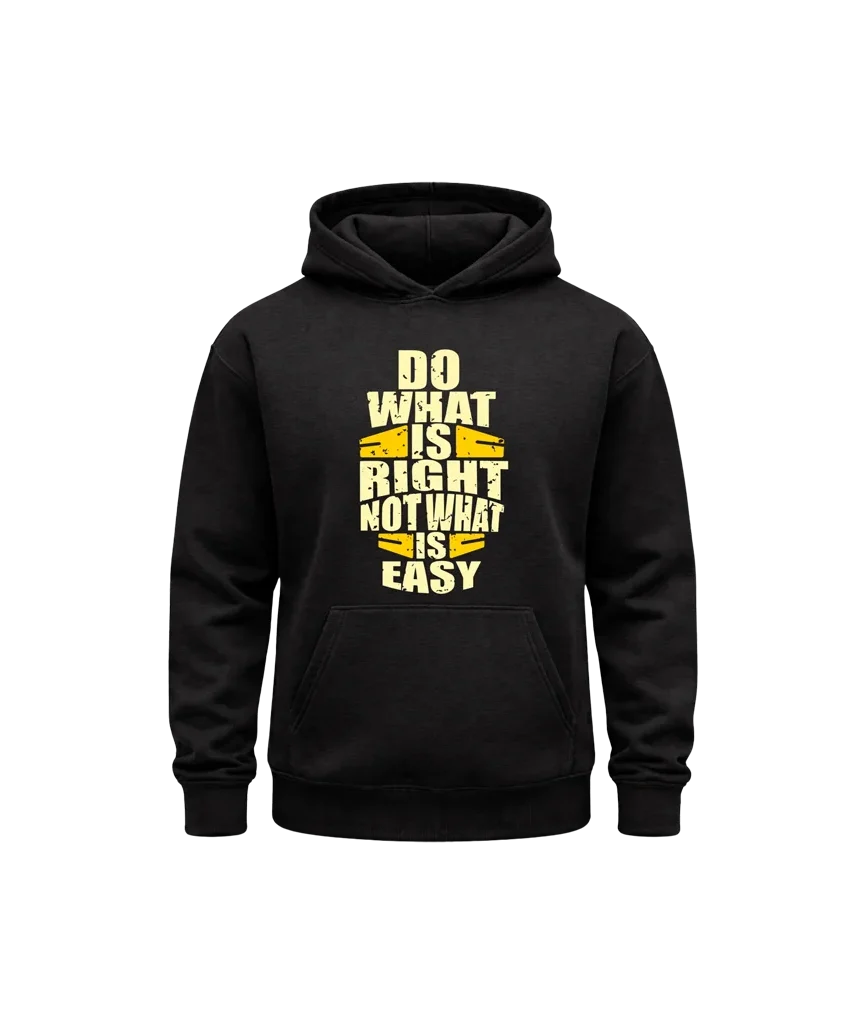 Do What Is Right Statement Hoodie