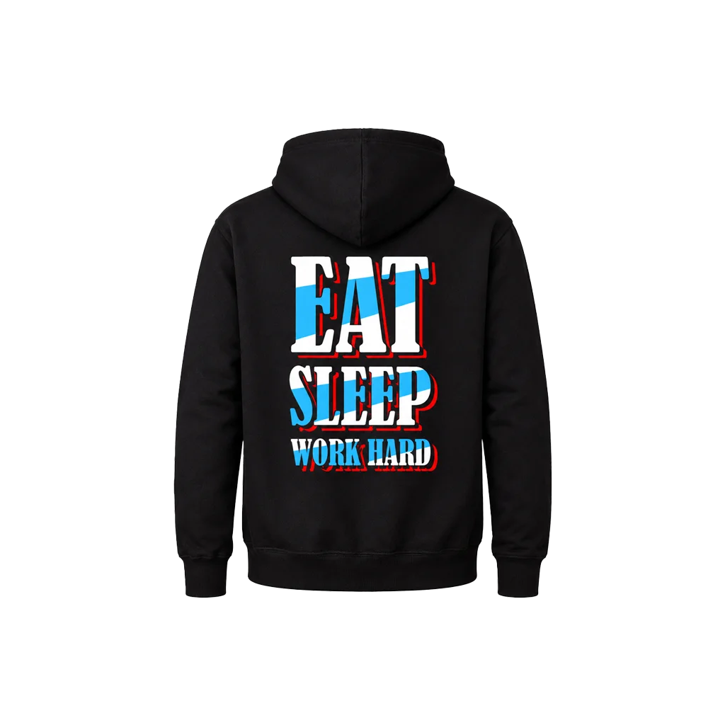 Hustle Culture Dual-Print Pullover Hoodie