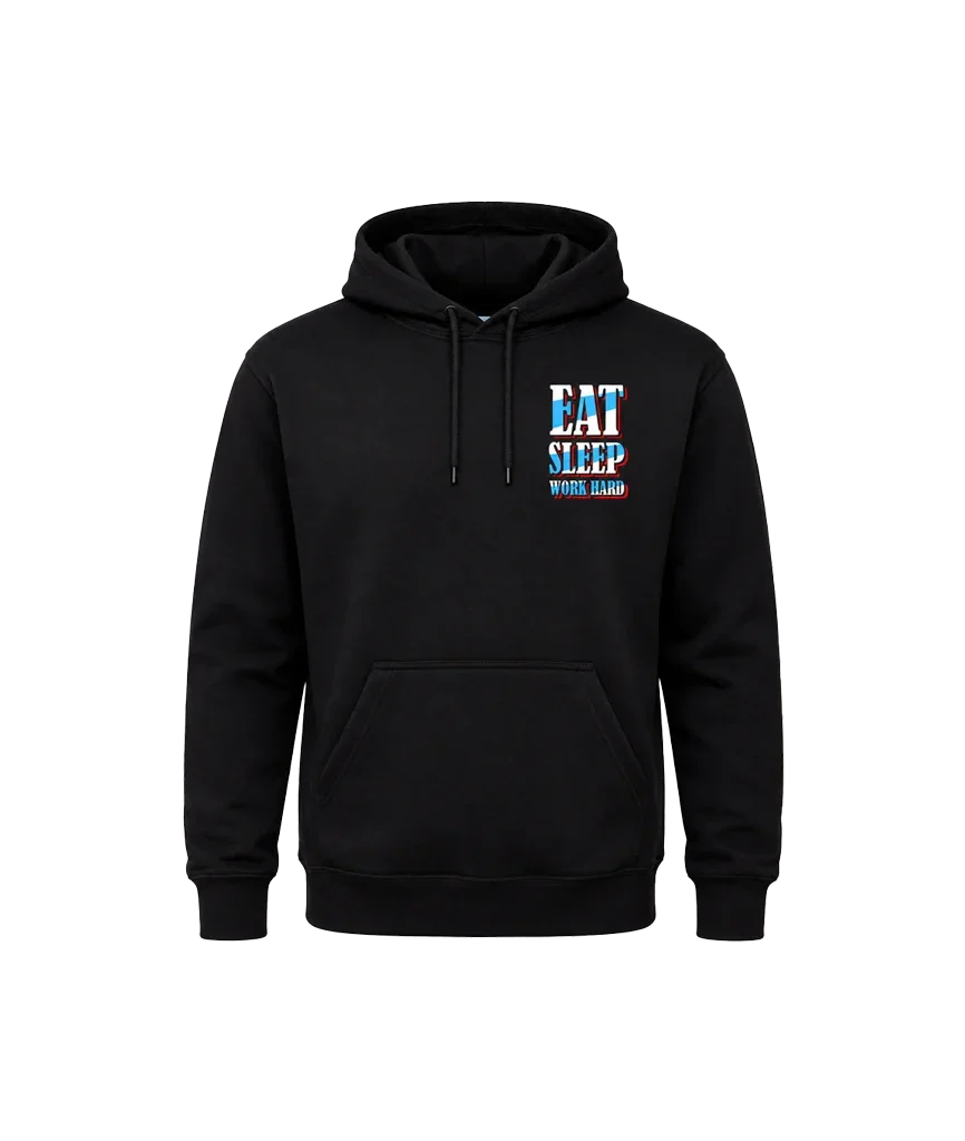 Hustle Culture Dual-Print Pullover Hoodie