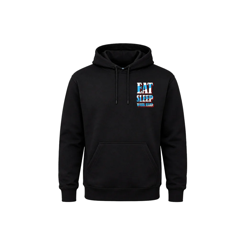 Hustle Culture Dual-Print Pullover Hoodie