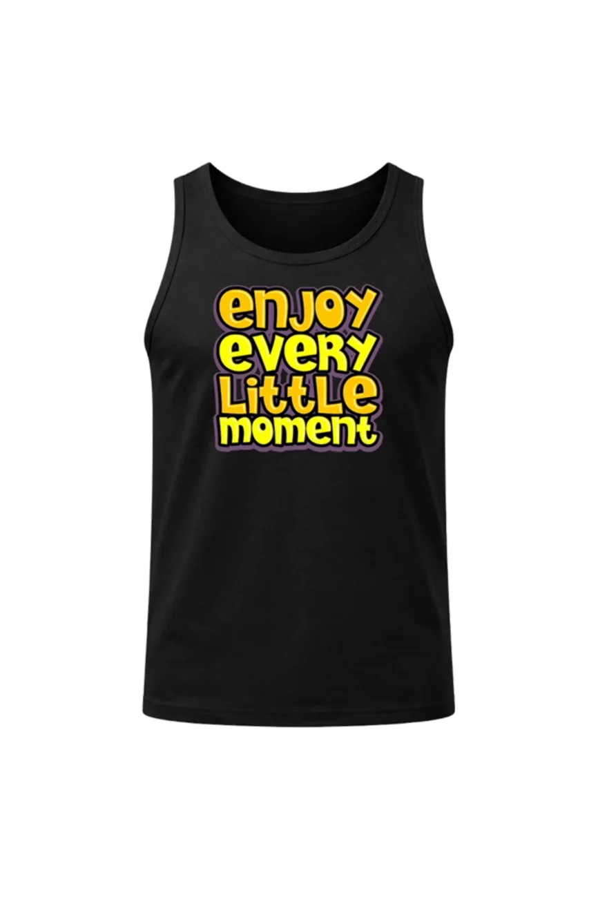 Enjoy Every Little Moment Graphic Tank Top