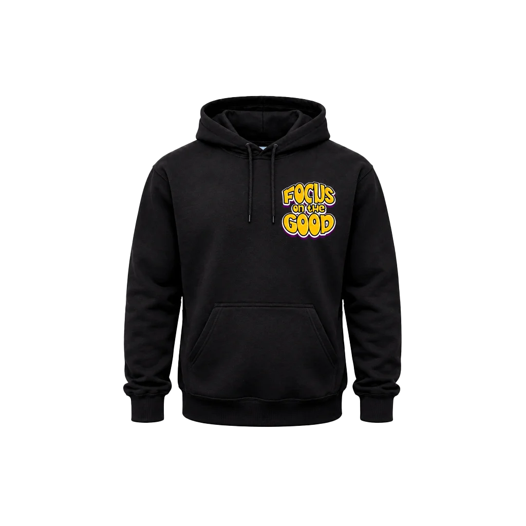 Focus On The Good Dual-Print Hoodie