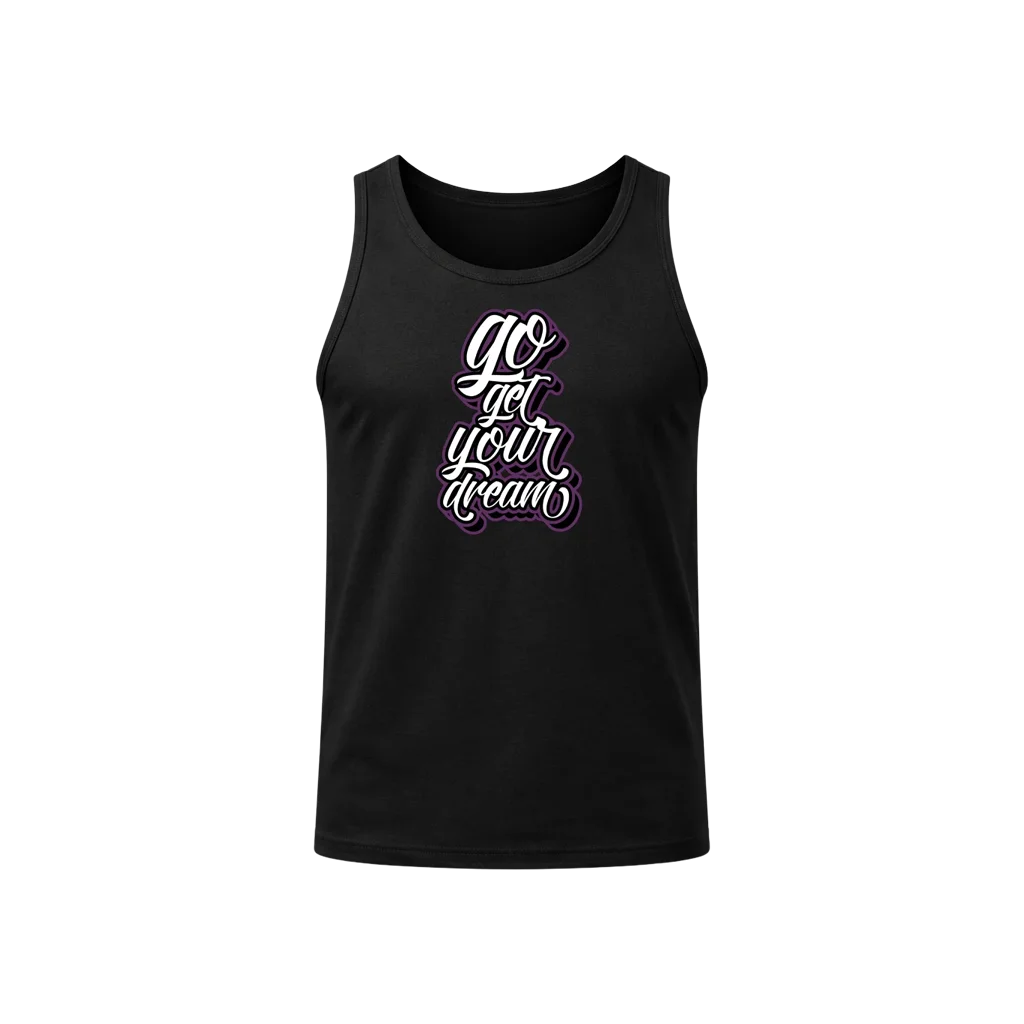 Go Get Your Dream Graphic Tank Top