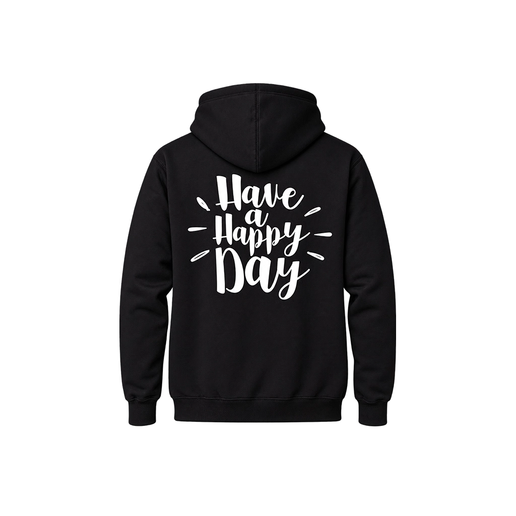 Happy Day Double-Print Hoodie