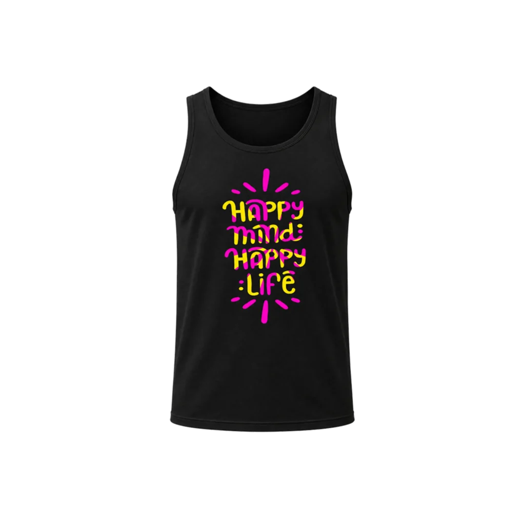 Happy Mind Happy Life Tank Top