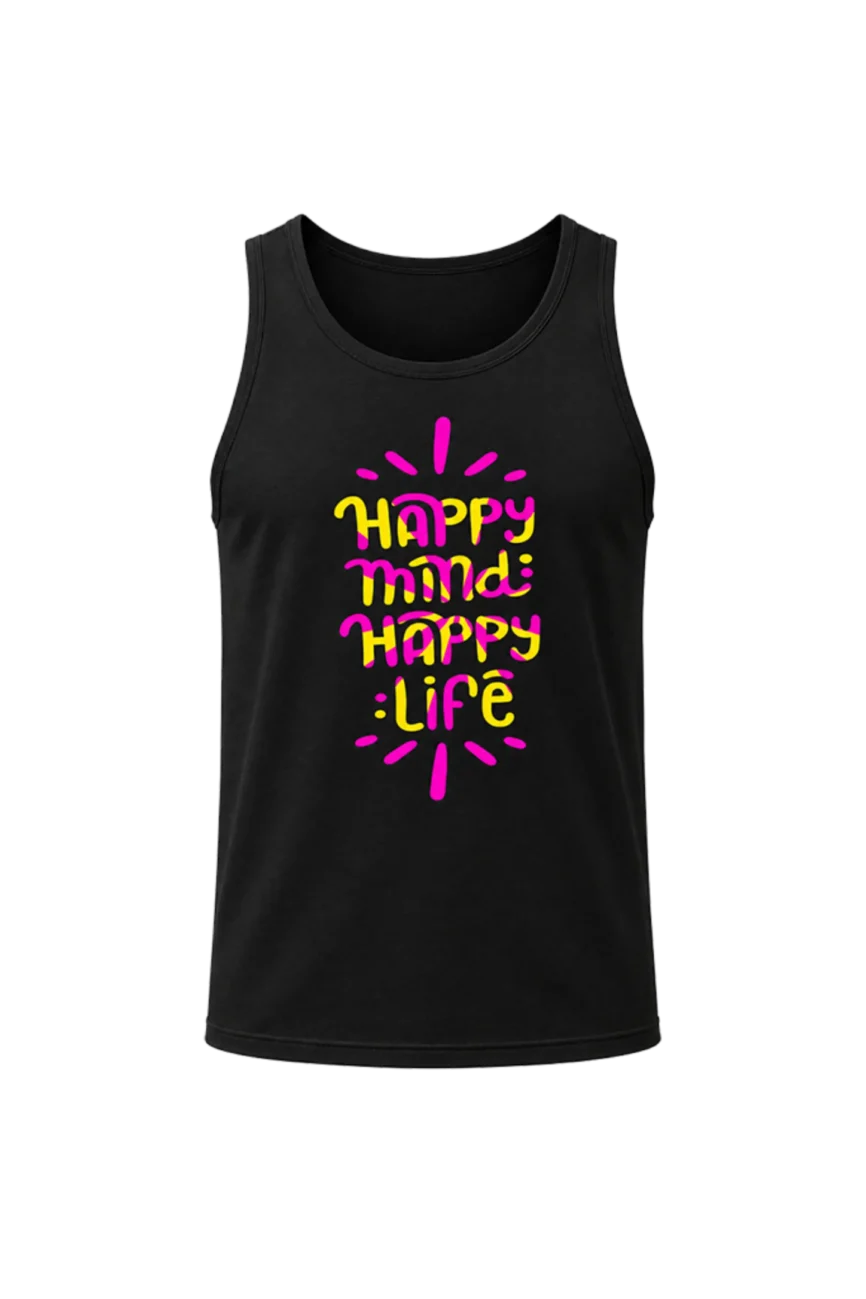 Happy Mind Happy Life Tank Top